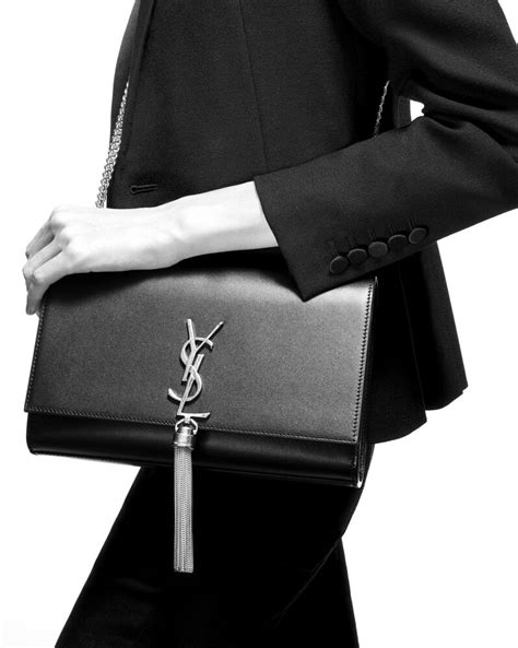 kate monogram ysl small tassel shoulder bag|KATE SMALL TASSEL IN GRAIN DE POUDRE EMBOSSED .